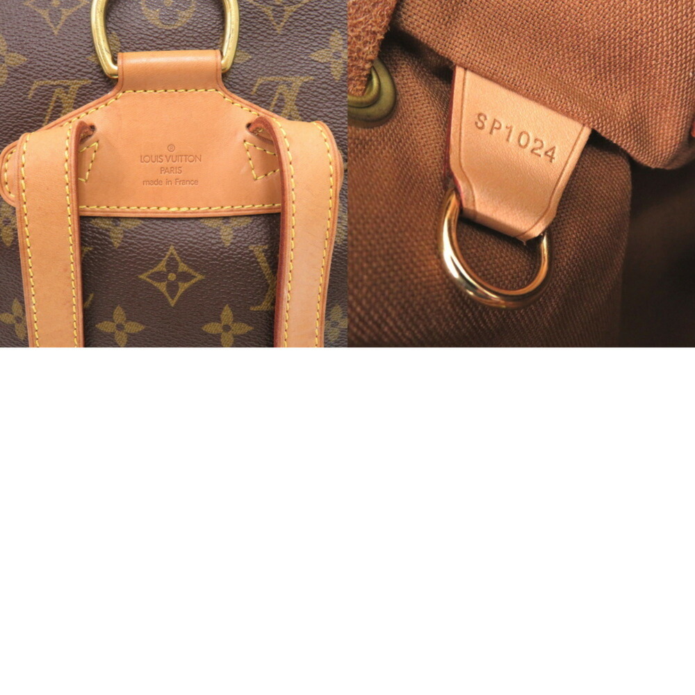 LOUIS VUITTON Authentic Brown Monogram Backpack - Picture 10 of 10